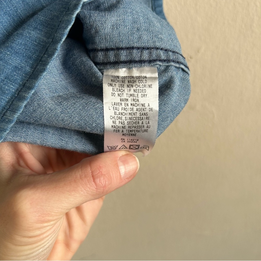 Steven Alan Chambray Button Down - image 7